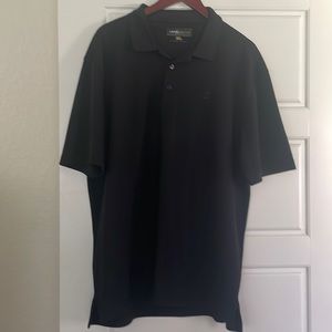 LOUDMOUTH Black Golf Shirt Short Sleeved | Size XL